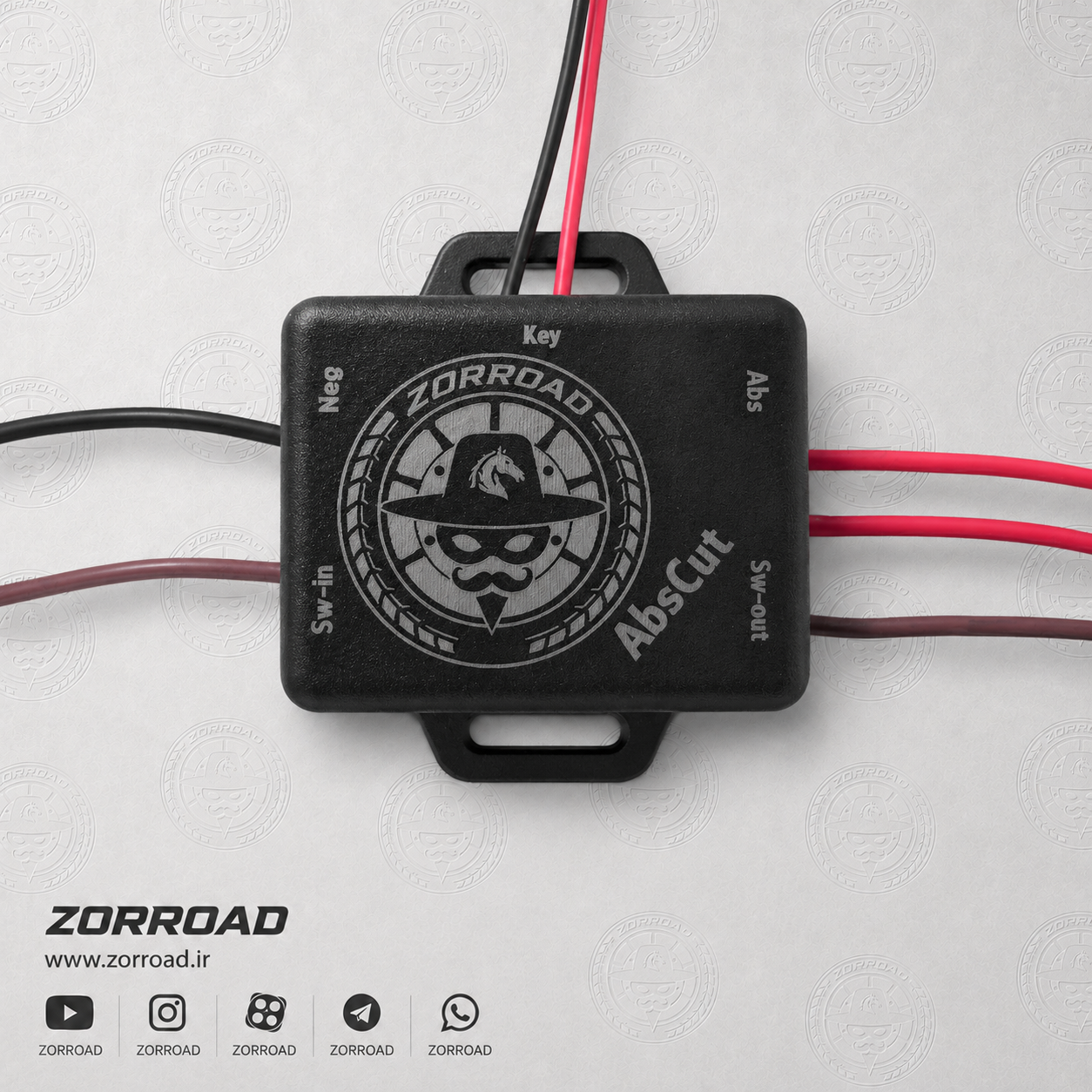 کیت قطع کن ABS موتورسیکلت AbsCut برند ZORROAD نمای بالا